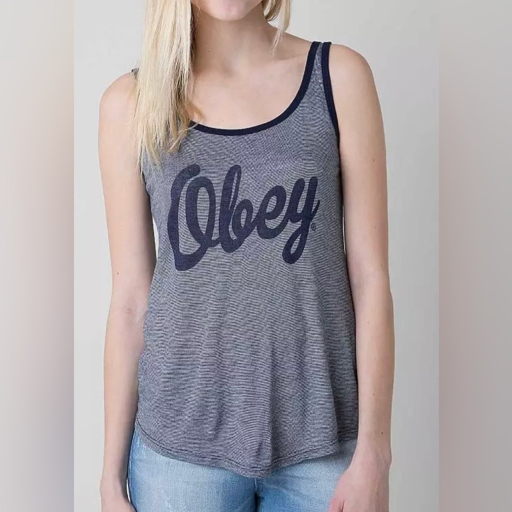 Obey tank top, brand new with tag